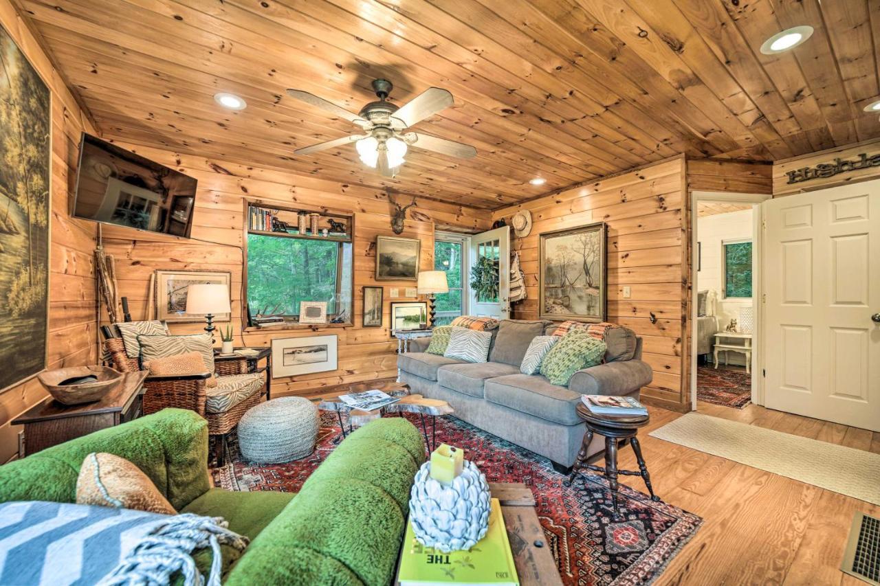Highlands Cabin On Buck Creek About 8 Mi To Town! Exterior photo