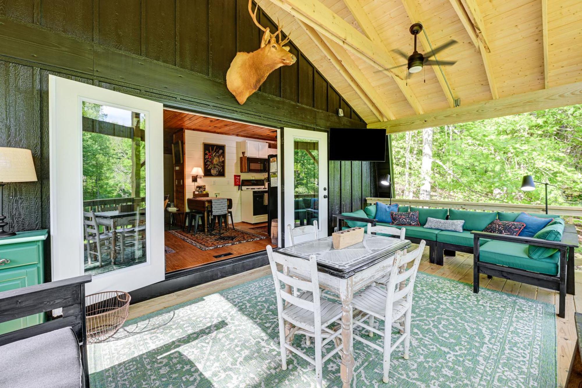 Highlands Cabin On Buck Creek About 8 Mi To Town! Exterior photo